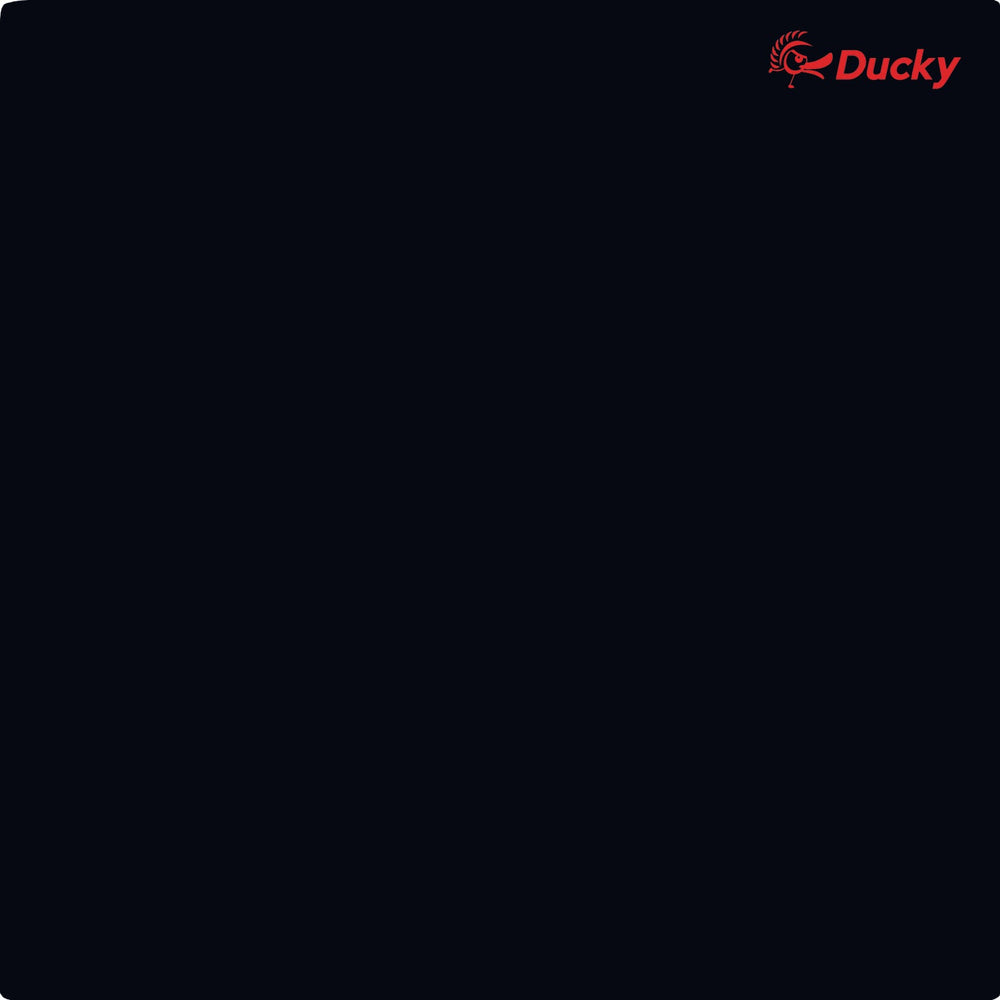 Ducky Black Medium Mouse Pad