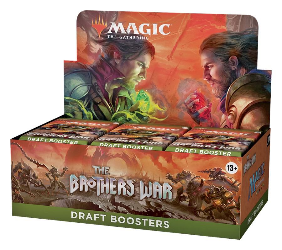 Magic The Gathering The Brothers' War Draft Booster Display Box