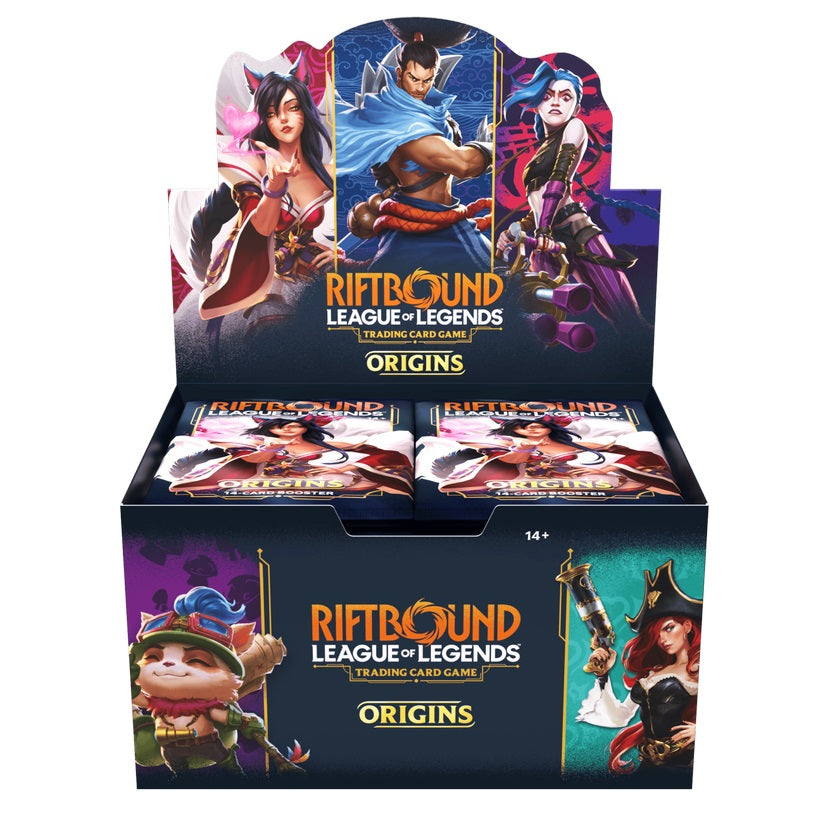 Riftbound League of Legends TCG Set One - Origins Booster Display
