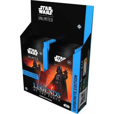 Star Wars Unlimited Legends of the Force Carbonite Booster Pack Display
