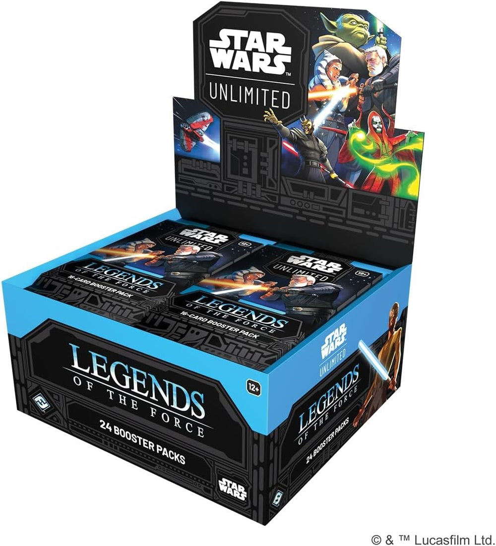 Star Wars Unlimited Legends of the Force Booster Pack Display