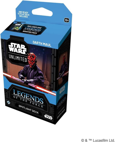 Star Wars Unlimited Legends of the Force Spotlight Deck Darth Maul