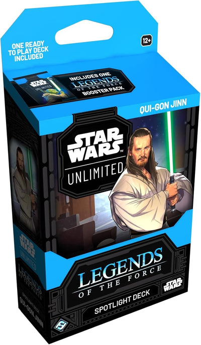 Star Wars Unlimited Legends of the Force Spotlight Deck Qui-Gon Jinn
