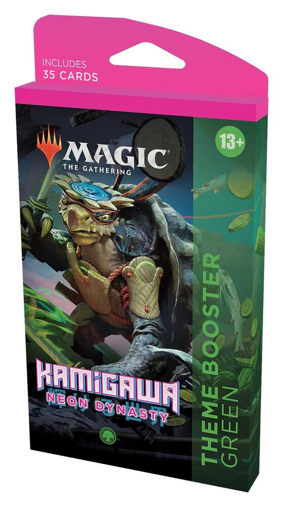 Magic : The Gathering - Kamigawa : Neon Dynasty Theme Booster Green