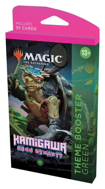 Magic : The Gathering - Kamigawa : Neon Dynasty Theme Booster Green