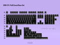 GMK x Glarses Purple on Black (POB) CYL Profile Double Shot ABS Keycap Set