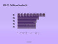 GMK x Glarses Purple on Black (POB) CYL Profile Double Shot ABS Keycap Set