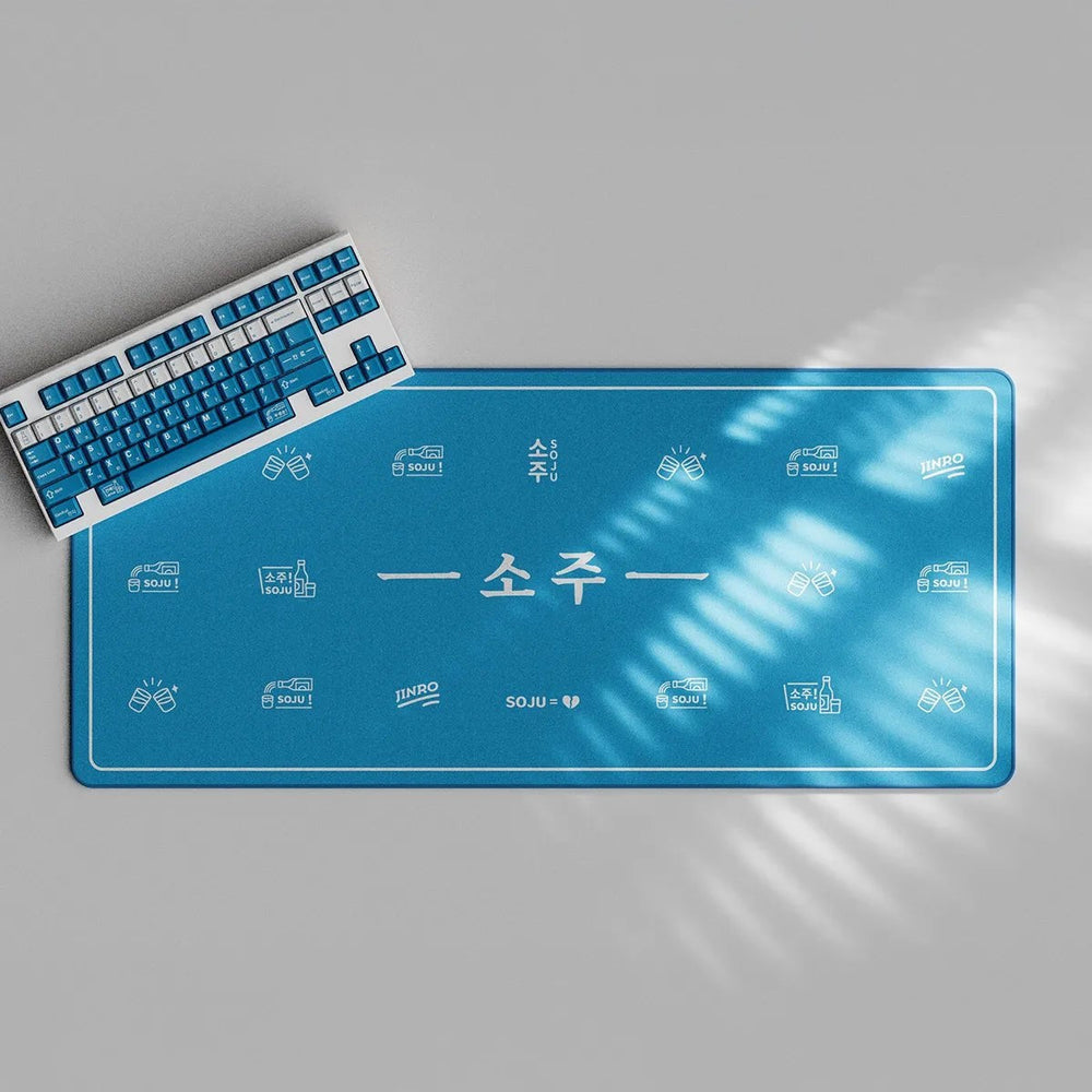 Key Kobo Soju Blue Desk Mat