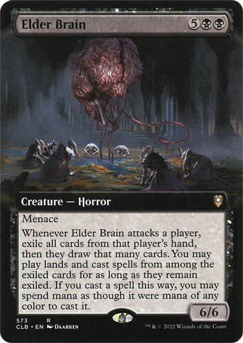 Elder Brain (Extended Art) - 573 - (Commander Legends: Battle for Baldur's Gate)