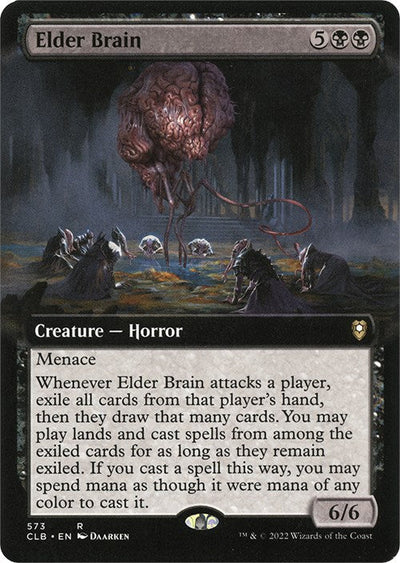 Elder Brain (Extended Art) - 573 - (Commander Legends: Battle for Baldur's Gate)