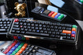 80Retros Game 1989 Black Translucent Keycap Set