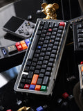 80Retros Game 1989 Black Translucent Keycap Set