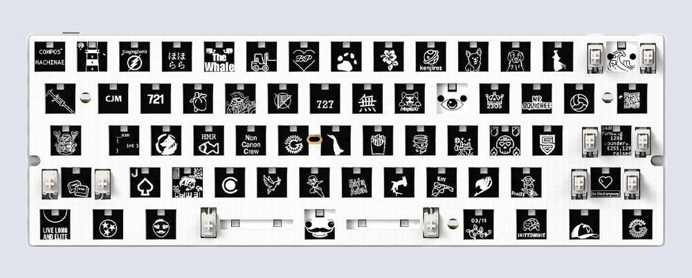 Wooting 60HE V2 Magnetic 8K Keyboard PCB Module