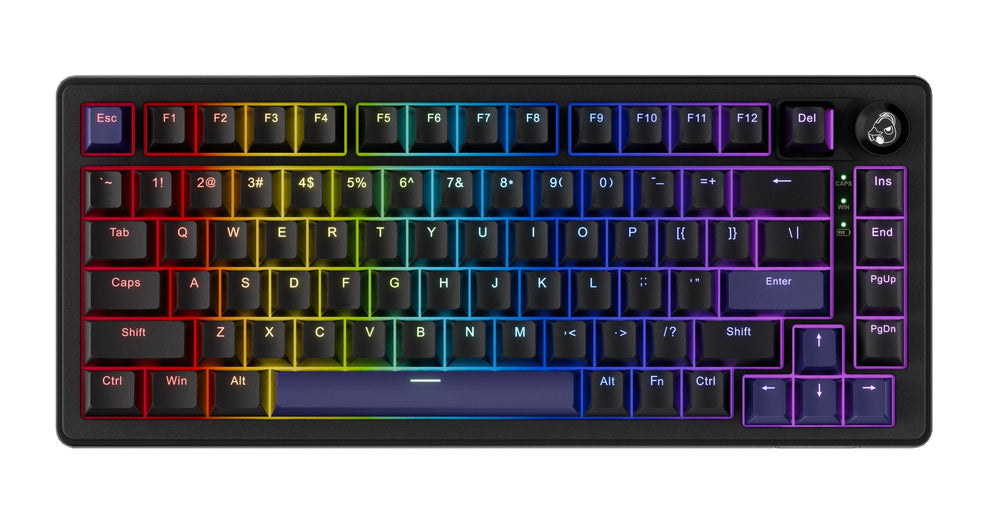 Ducky OK-M 75 75% Hotswap Wireless RGB Keyboard