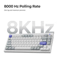Keychron Q1 HE TMR 8K Aluminum 75% Hotswap RGB Keyboard