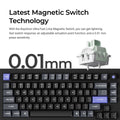 Keychron Q1 HE TMR 8K Aluminum 75% Hotswap RGB Keyboard