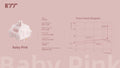 KTT Baby Pink 40g Linear PCB Mount Switch