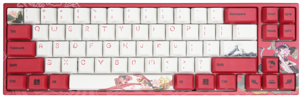 Ducky x Varmilo Miya Pro Koi 65% Dye Sub PBT Mechanical Keyboard