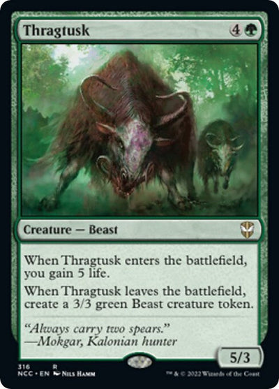 Thragtusk - 316 - (Commander: Streets of New Capenna)