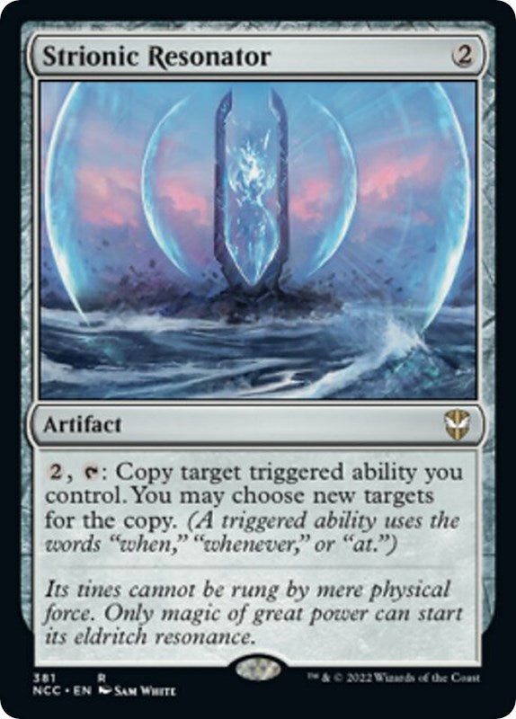 Strionic Resonator [NCC - 381]