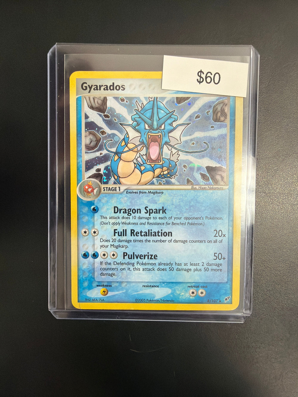 Pokemon Gyarados Holo #8/107