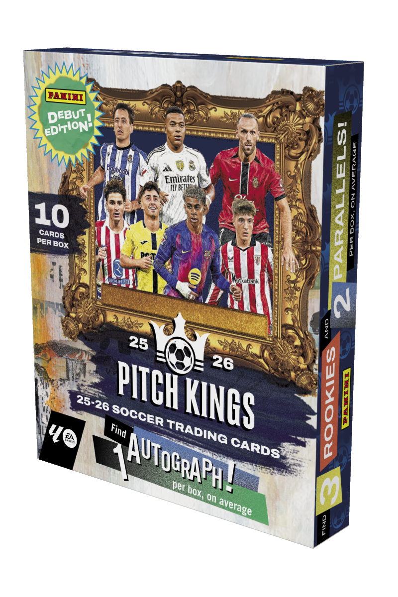 Panini: 2025-26 Panini Pitch Kings Soccer Trading Card Box (Hobby International)