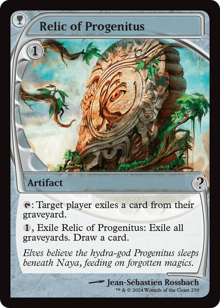 Relic of Progenitus (MB2-230) - Mystery Booster 2 Foil