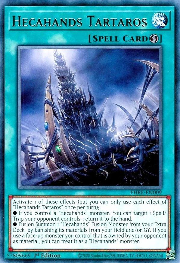Hecahands Tartaros - PHRE-EN009 - Rare - 1st Edition