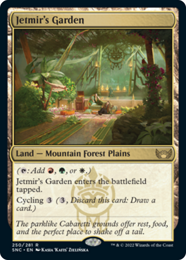 Jetmir's Garden (SNC-250) - Streets of New Capenna Foil