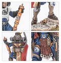 Warhammer 40000 Space Marines Captain Titus and The Wardens of Ultramar