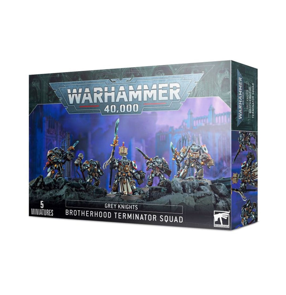 Warhammer 40000 Grey Knights Brotherhood Terminator Squad