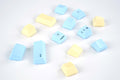 HHKB Sky Blue 60 Key PBT Topre Keycap Set