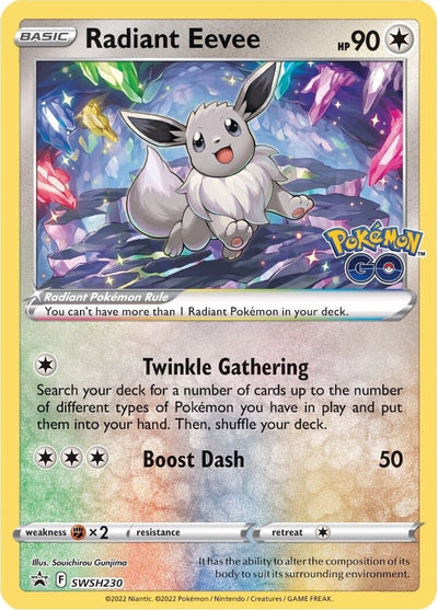 Radiant Eevee - SWSH230 - (SWSH: Sword & Shield Promo Cards)
