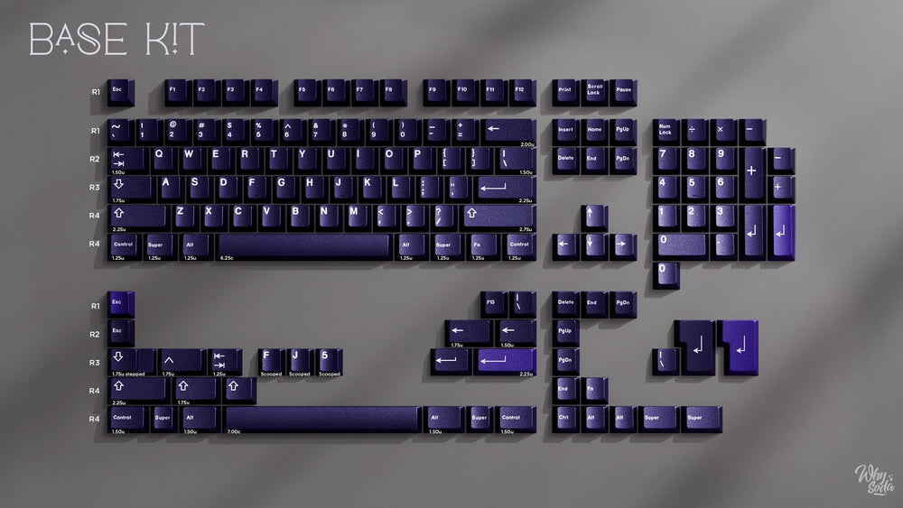 GMK Selene Cherry Profile Double Shot ABS Keycap Set Group Buy