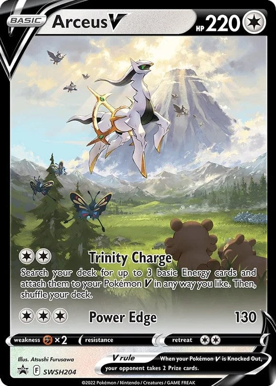 Arceus V - SWSH204 - SWSH204 - (SWSH: Sword & Shield Promo Cards)