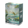 Dragon Shield Standard Matte Dual Art Magic The Gathering Landfall Series Card Sleeves Misty Rainforest 100ct