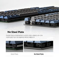 Leopold NP900RBT Grey / Blue Wireless Mechanical Keyboard