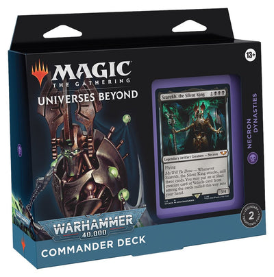 Magic: The Gathering - Universes Beyond: Warhammer 40,000 - Necron Dynasties Commander Deck