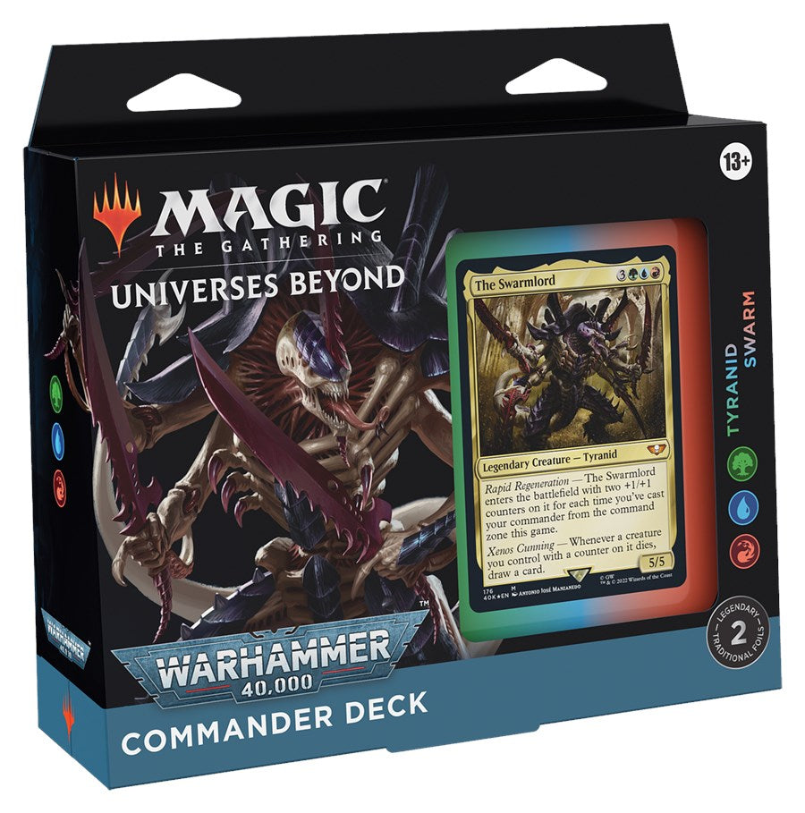Magic: The Gathering - Universes Beyond: Warhammer 40,000 - Tyranid Swarm Commander Deck