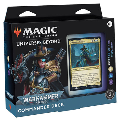 Magic: The Gathering - Universes Beyond: Warhammer 40,000 - Forces of the Imperium Commander Deck