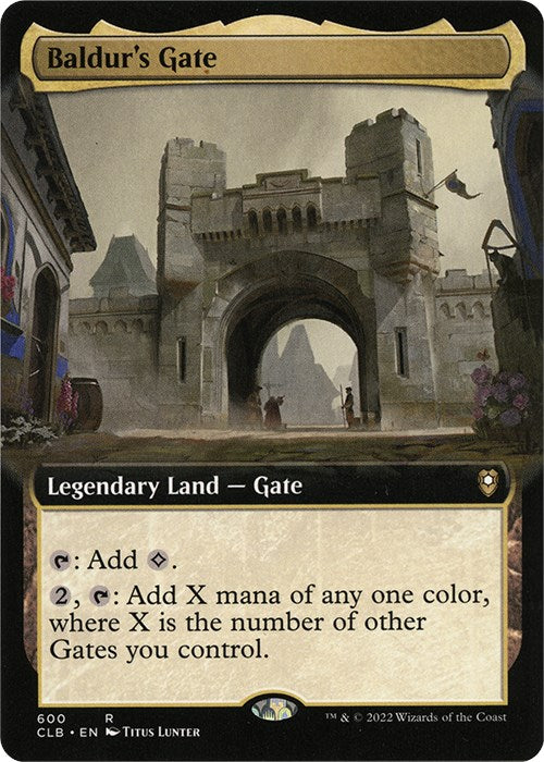 Baldur's Gate (Extended Art) - 600 - (Commander Legends: Battle for Baldur's Gate)