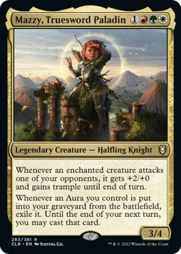 Mazzy, Truesword Paladin - 283 - (Commander Legends: Battle for Baldur's Gate)