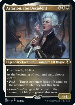 Astarion, the Decadent (Foil Etched) - 524 - (Commander Legends: Battle for Baldur's Gate)
