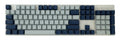 Tai-Hao Cool Grey / Navy Backlit 132 Key OEM Profile Double Shot PBT Keycap Set