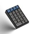 Leopold FC220TP Grey Blue Hotswap Wireless RGB Numpad Keyboard
