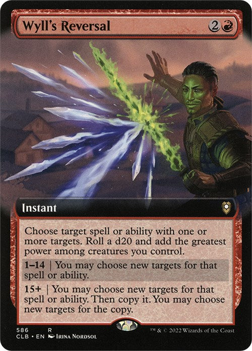 Wyll's Reversal (Extended Art) - 586 - (Commander Legends: Battle for Baldur's Gate)