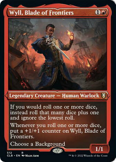 Wyll, Blade of Frontiers (Foil Etched) - 512 - (Commander Legends: Battle for Baldur's Gate)