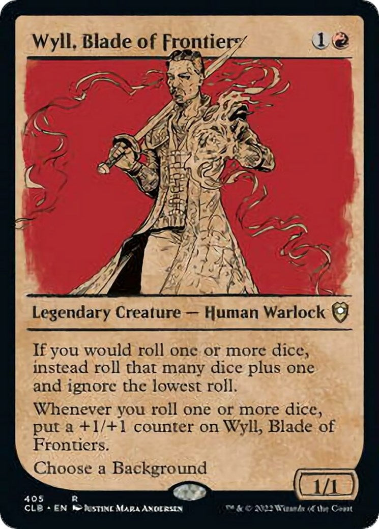 Wyll, Blade of Frontiers (Showcase) - 405 - (Commander Legends: Battle for Baldur's Gate)