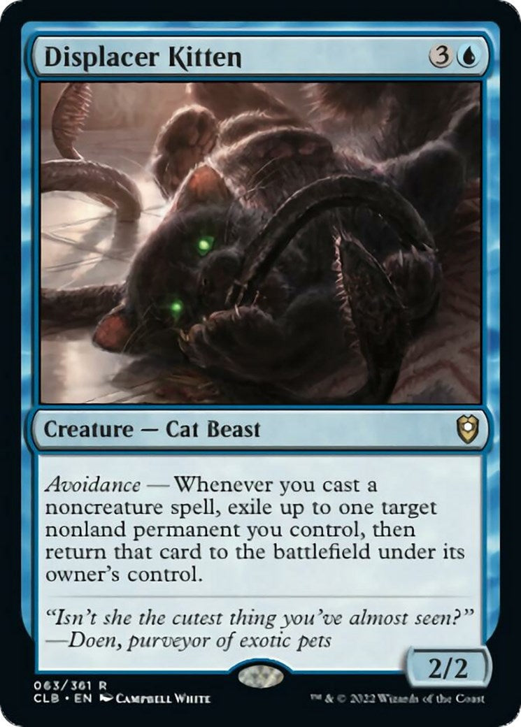 Displacer Kitten - 63 - (Commander Legends: Battle for Baldur's Gate)