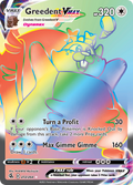 Greedent Vmax 272 264 Fusion Strike Holofoil